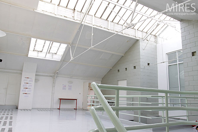 Mezzanine sous verrière. C0164