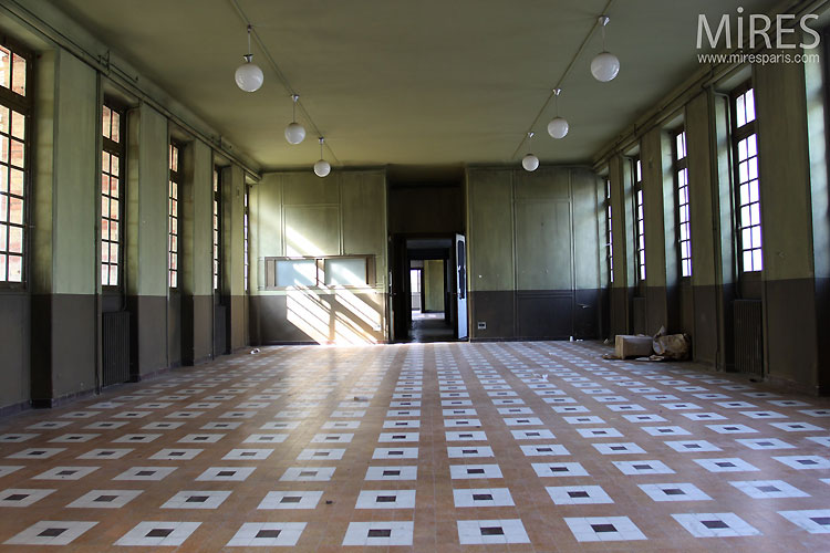 Dortoir vide. C0310