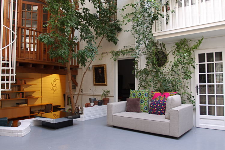 Un arbre dans le loft. C0695