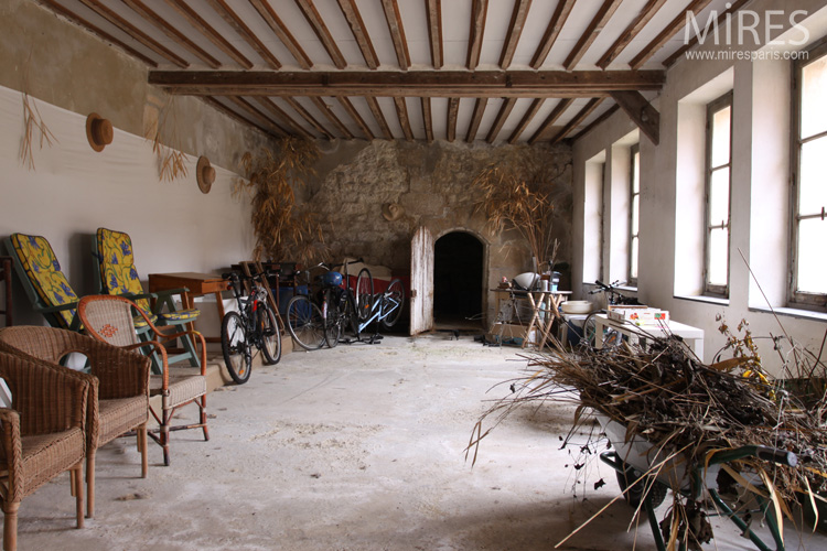 Atelier du rez-de-chaussée. C0679