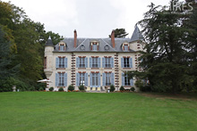 A classic style castle with watchtower. C0630