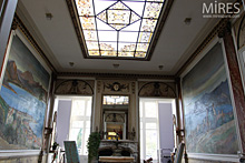 Mediterranean frescoes, mosaics and veranda. C0646