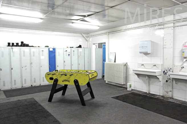 Vestiaires détente. C1282