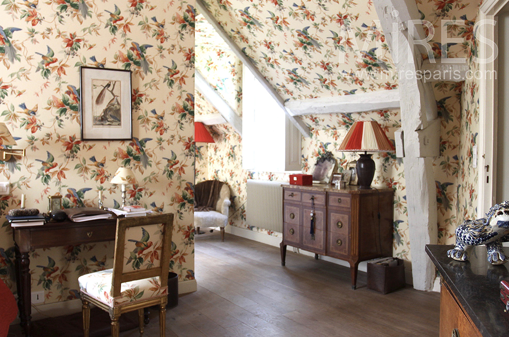 Chambre avec coin bureau. C1509