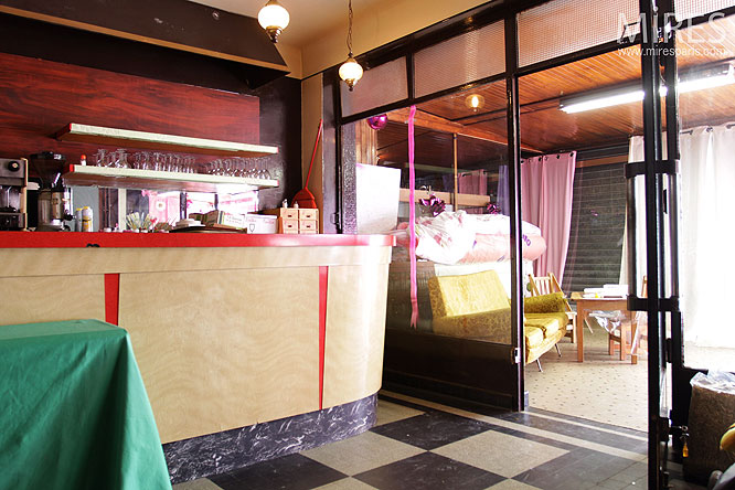 Comptoir de brasserie. C0289
