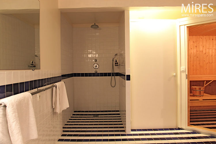 Salle de bain et sauna. C0327