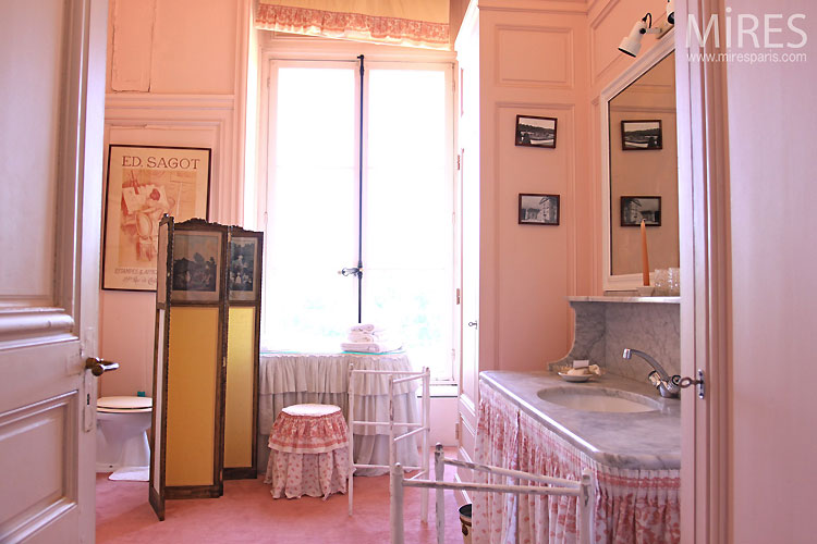 Rose de bain. C0355