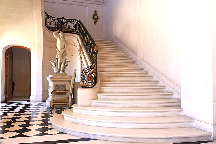 Grans escalier de château. C0355