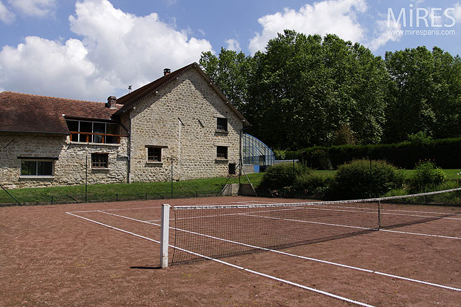 Tennis rural. C0071