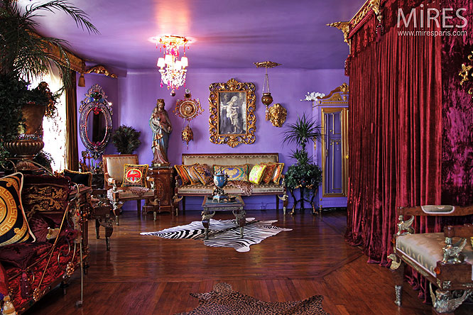 Intérieur baroque actuel. C0077 | Mires Paris