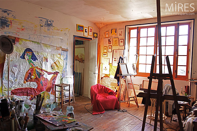 Atelier peinture. C0241 | Mires Paris