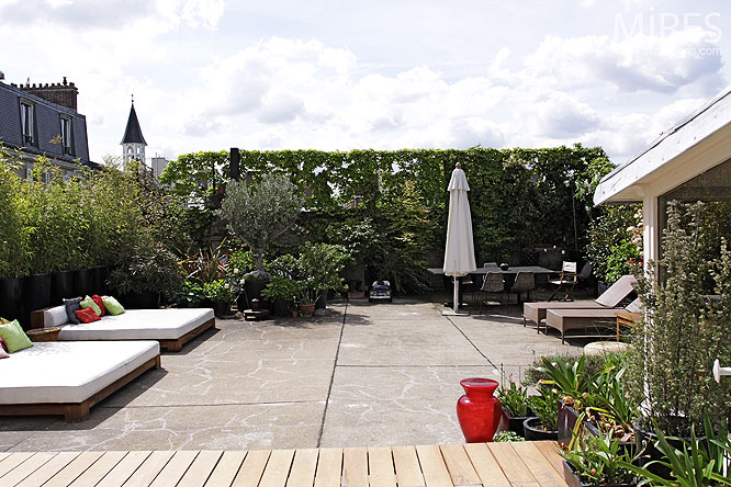 Un oasis au coeur de Paris. C0056