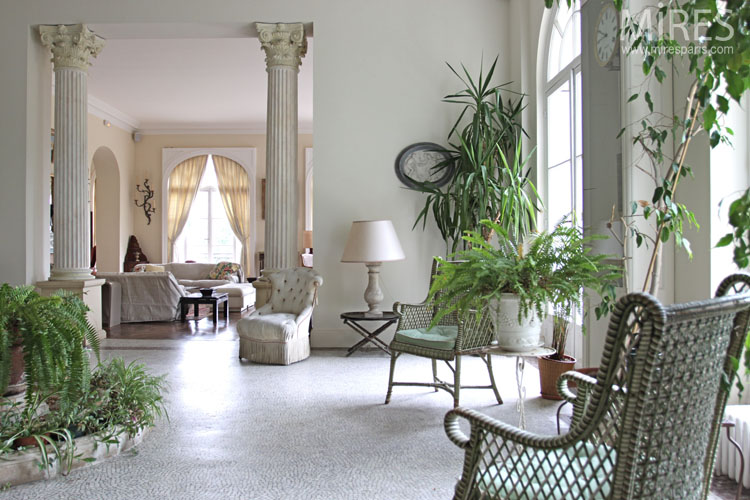 Salon et jardin d’hiver. C0723