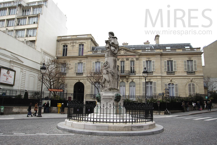 La fontaine du carnaval. C0856