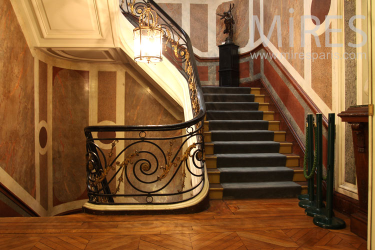 C0856 – Marble grand staircase