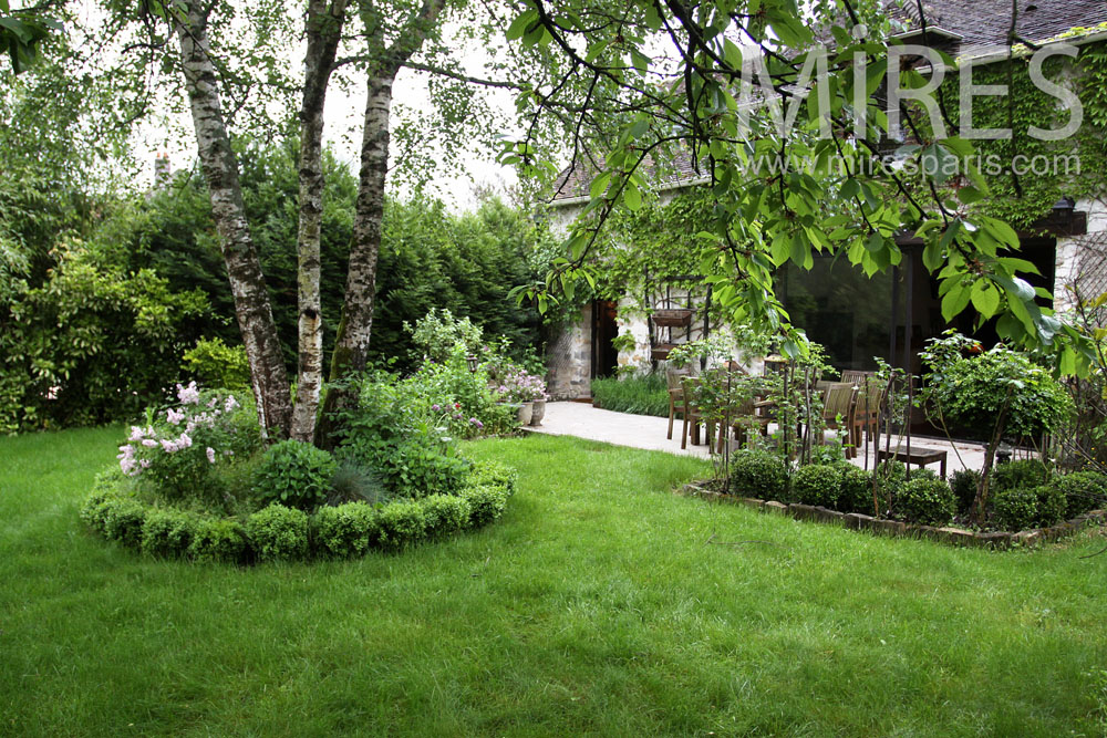 Jardin De Maison De Campagne