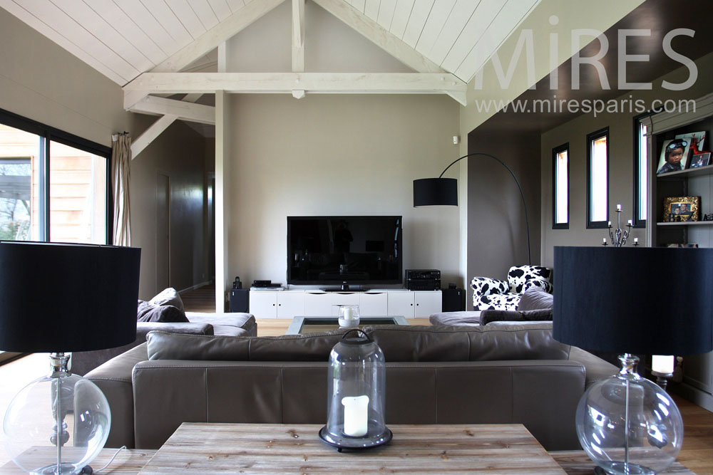 C0878 – High ceiling living-room