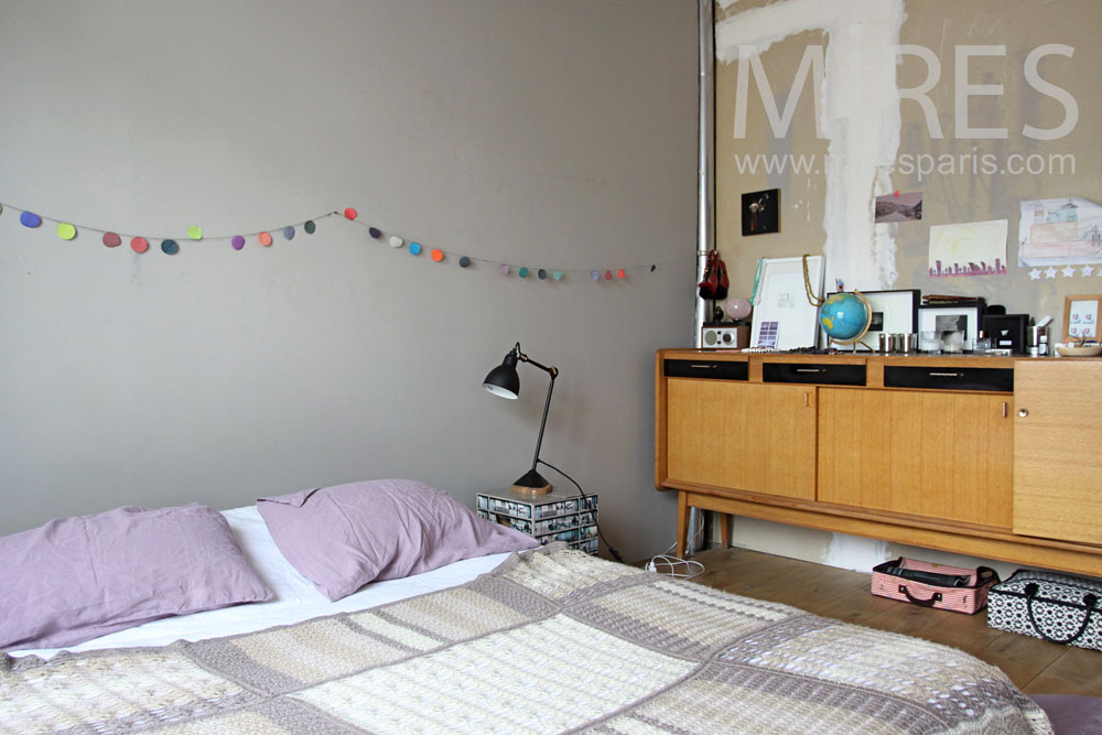 C0891 – Scandinavian ambiance bedroom