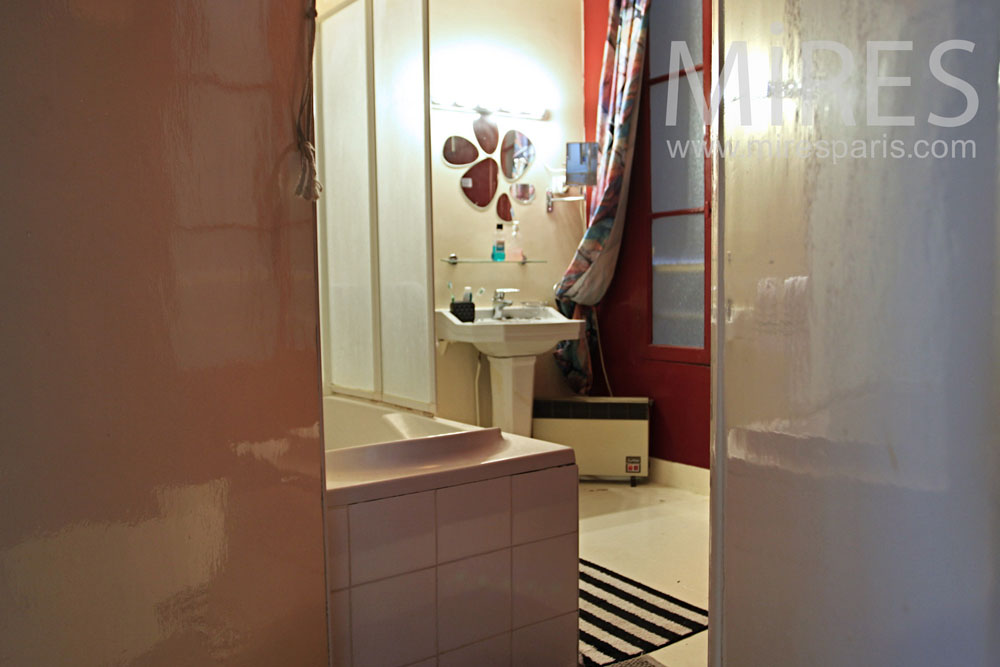 Salle de bains satinée. C0970