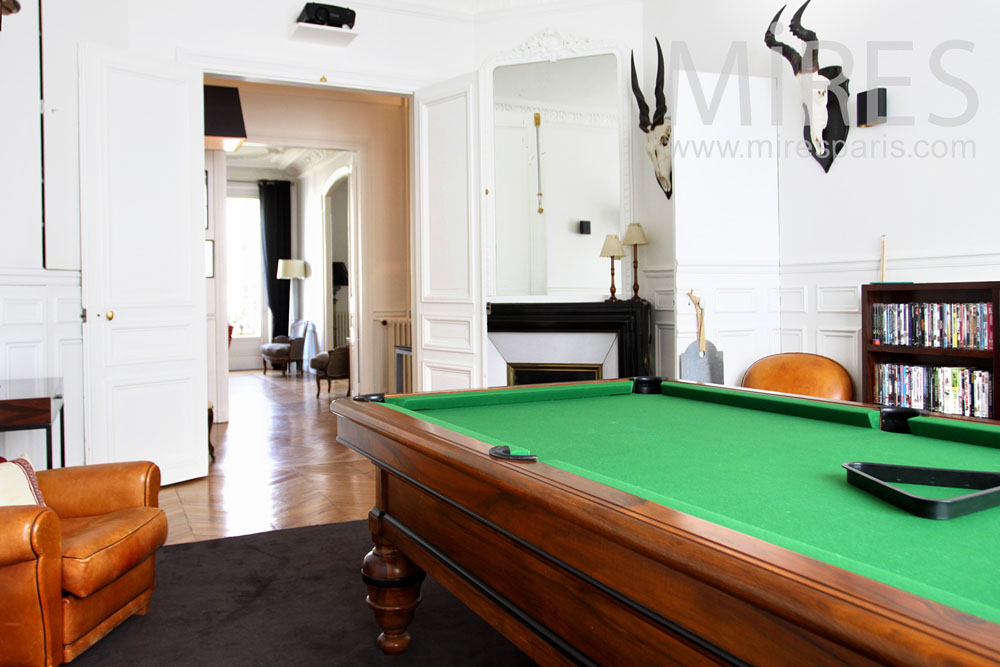 Autour du billard. C1022