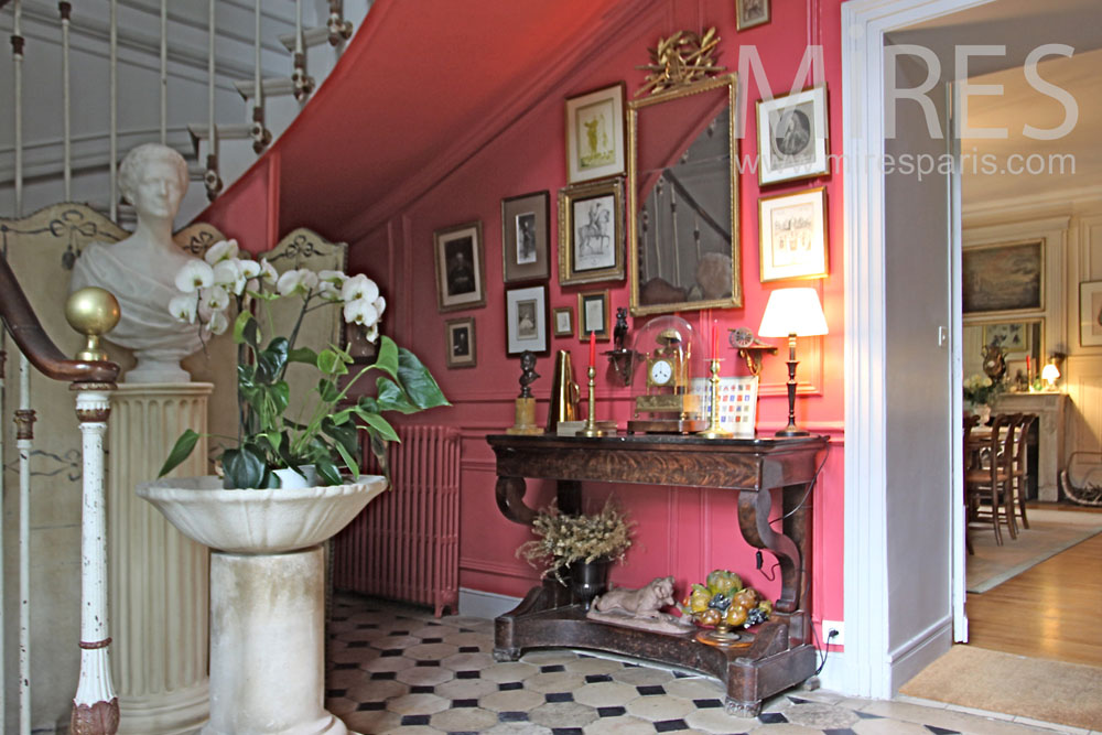 Painted corridor. C1028