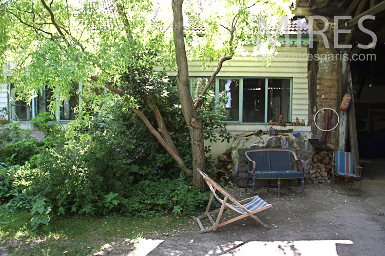 Petit jardin bohème. C1044