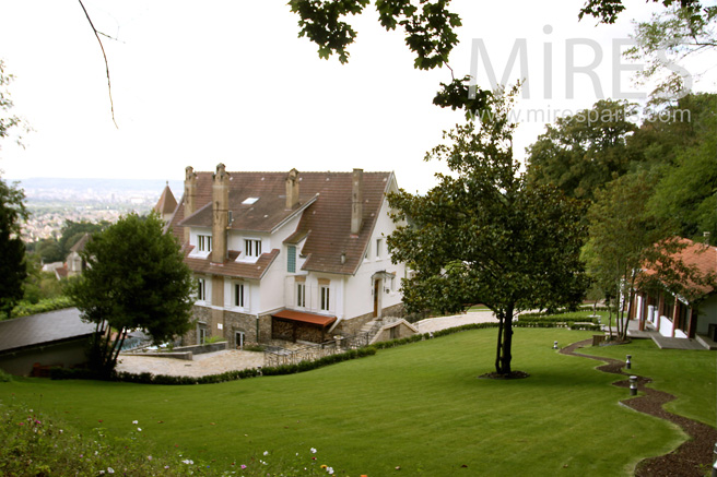 Mansion, view from the top. C1059