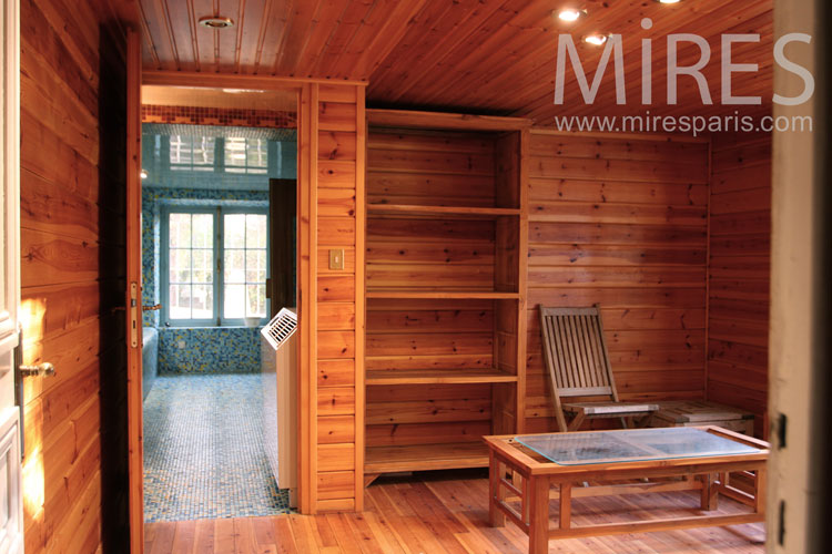 Relax au sauna. C1100