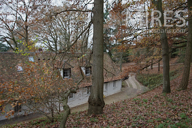 C1112 – Above view of the farmhouse