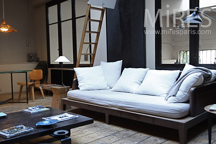 Grande chambre avec salon déco. C0387