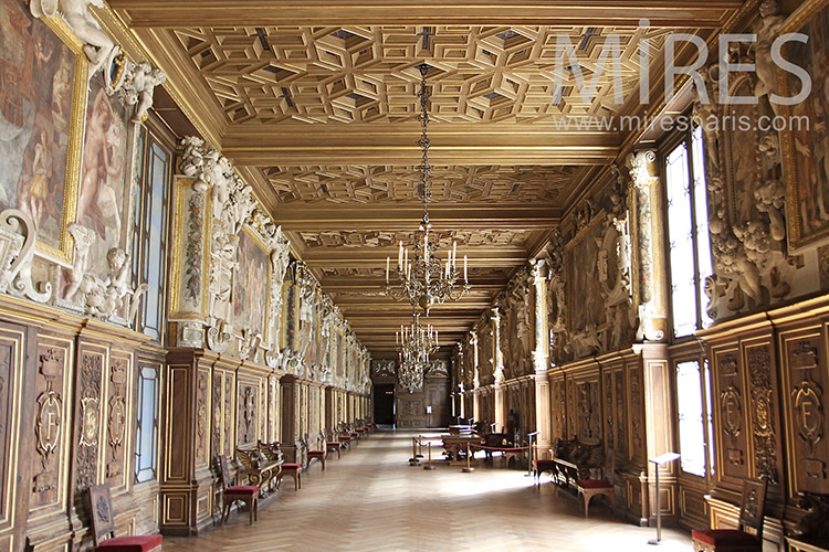 C1186 – Grande galerie de boiseries