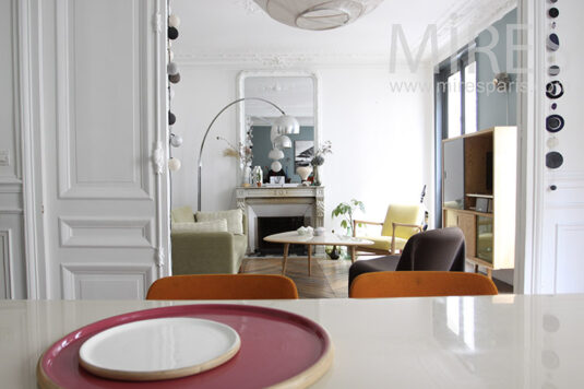 Beautiful decoration for parisian apartment. C1188 | Mires Paris