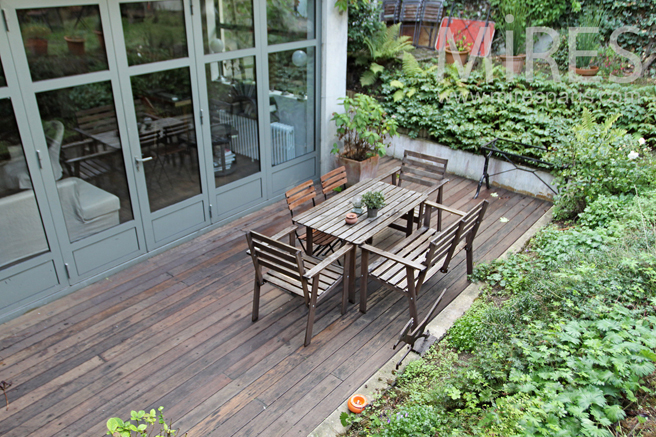 C1246 – Back wooden terrace