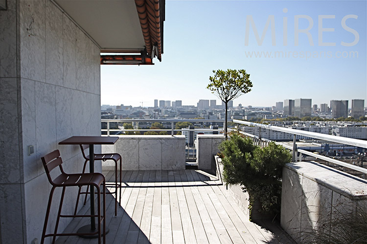 Terrasse sur Paris. C1248