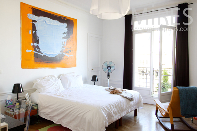 Deco parisian bedroom. C1272