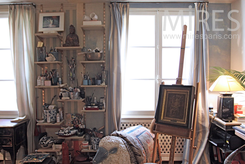  Chambre  d  artiste  C1301 Mires Paris