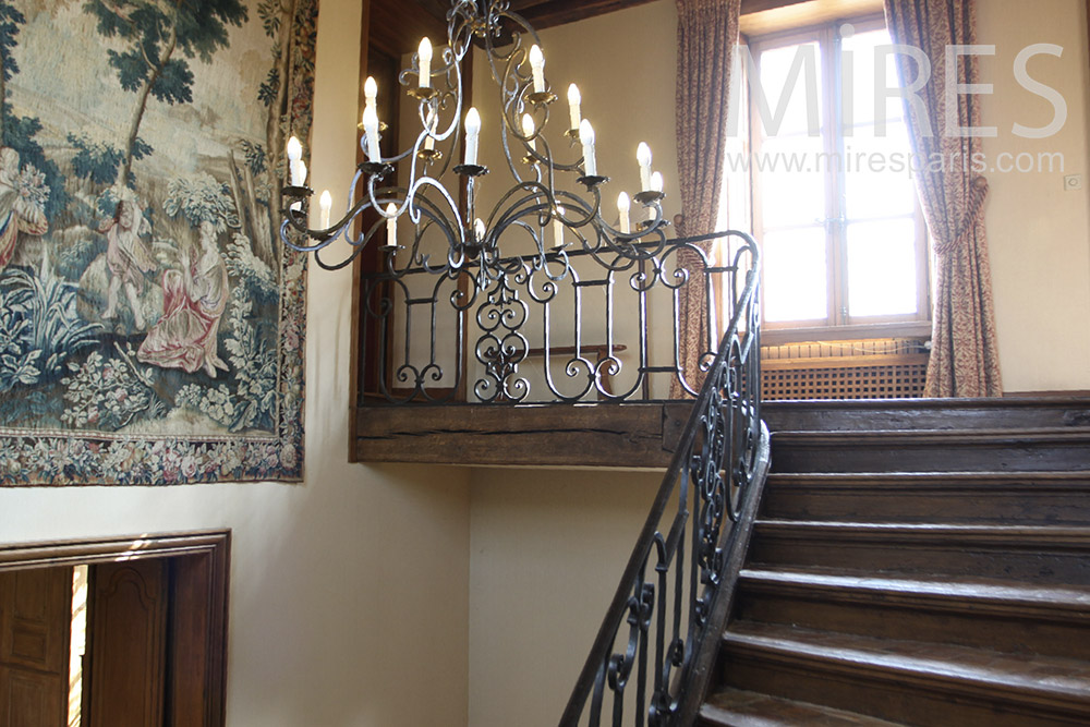 C1310 – Tapestry and wrought iron