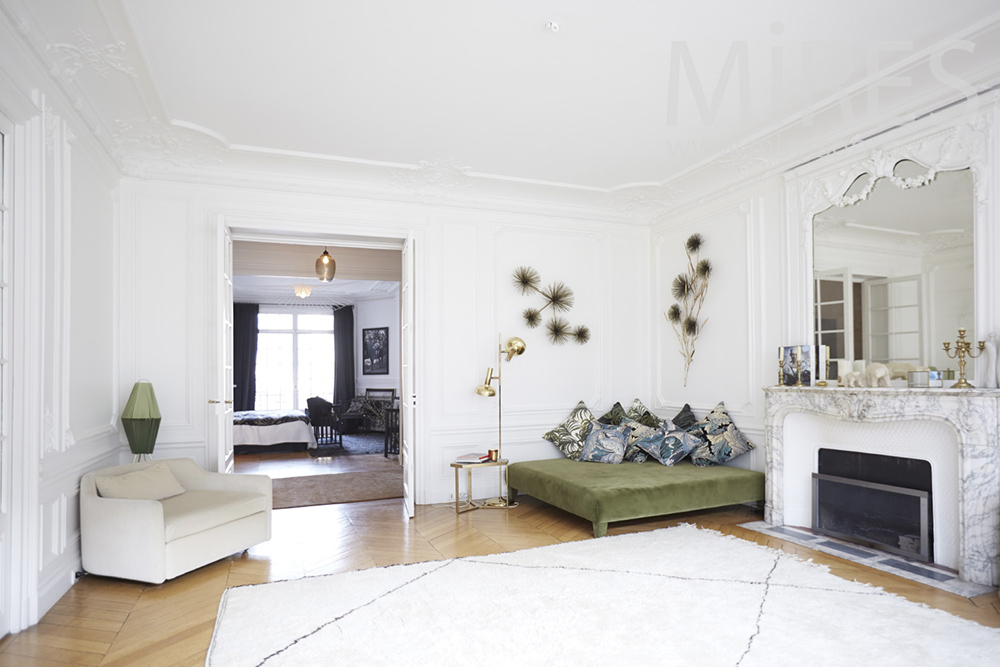 Elegant haussmanian apartment. c1345