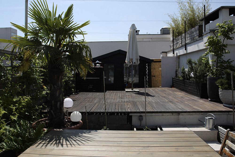 Appartement simple avec grande terrasse. C1346