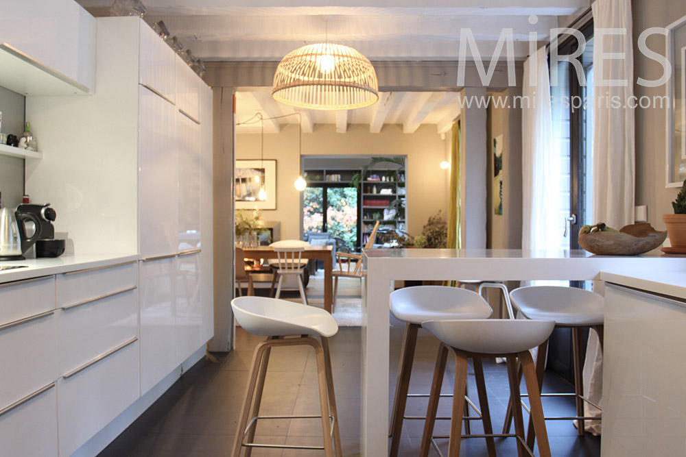 Cuisine blanche. C0725