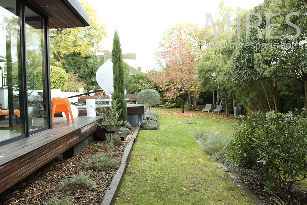 Autumn garden. C1399