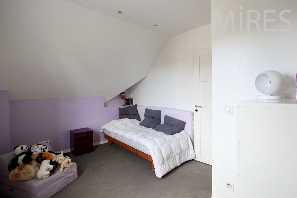 Little pastel bedroom. C1466