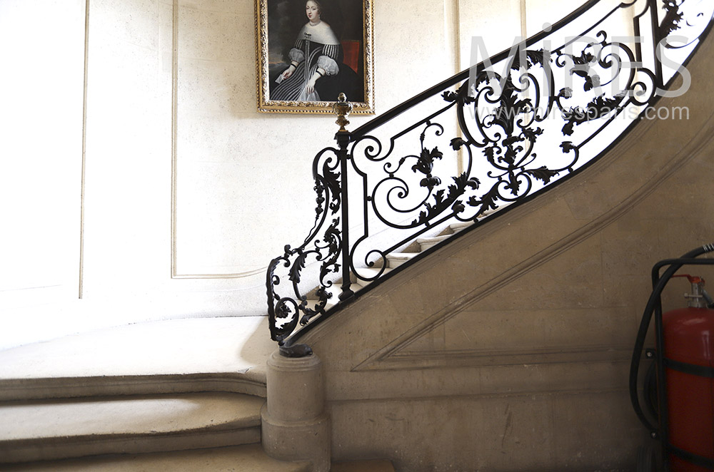 Castle staircase. c1467