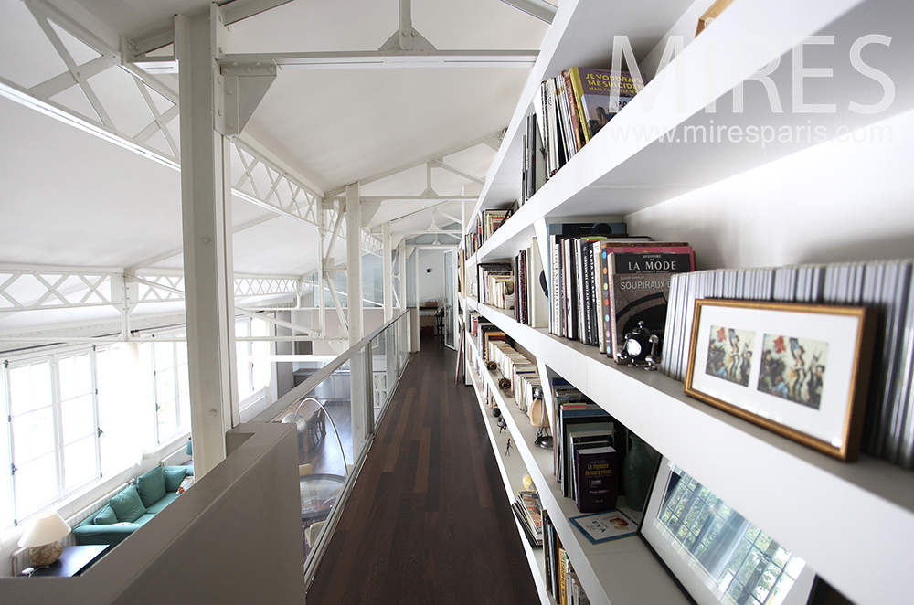 C1475 – Library in mezzanine