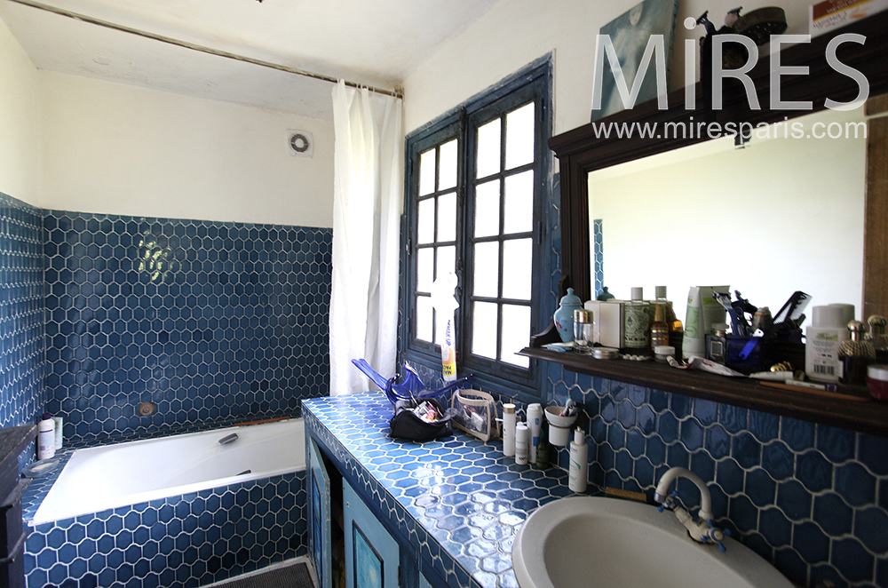 C1477 – Blue bath