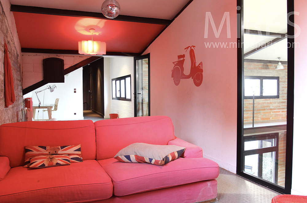 Coin tv rose. C0157