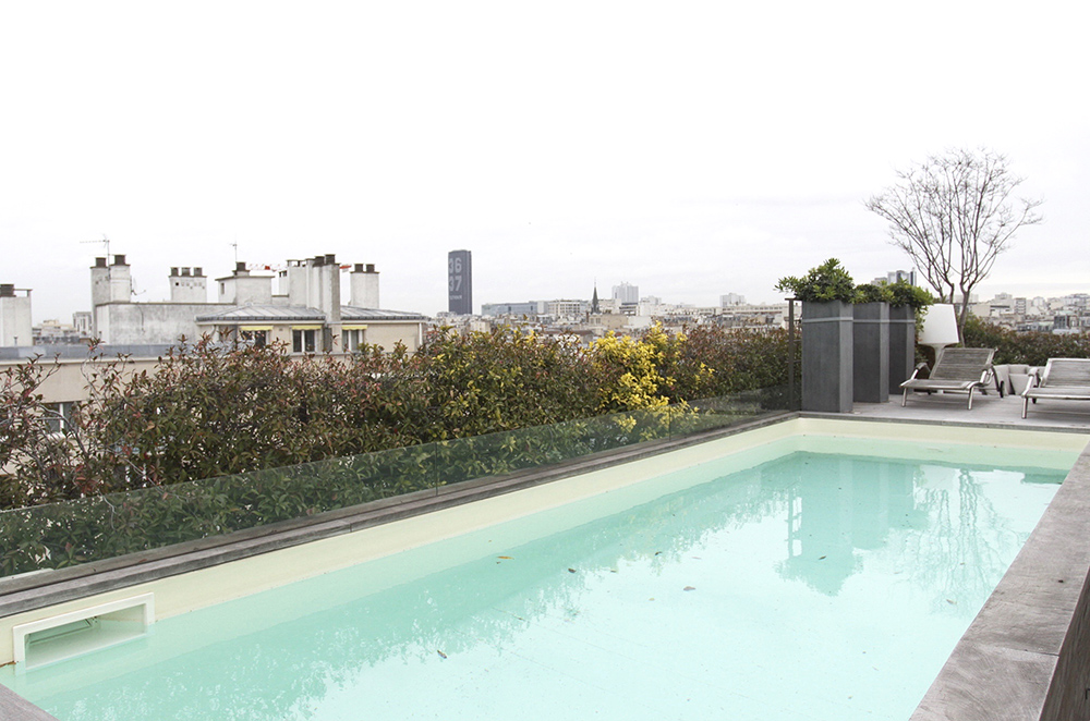 Piscine Et Tour Eiffel C1519 Mires Paris