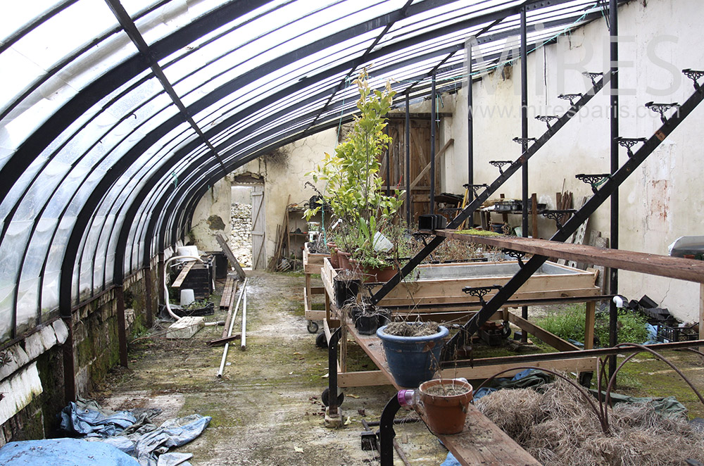 Old greenhouse. c1558