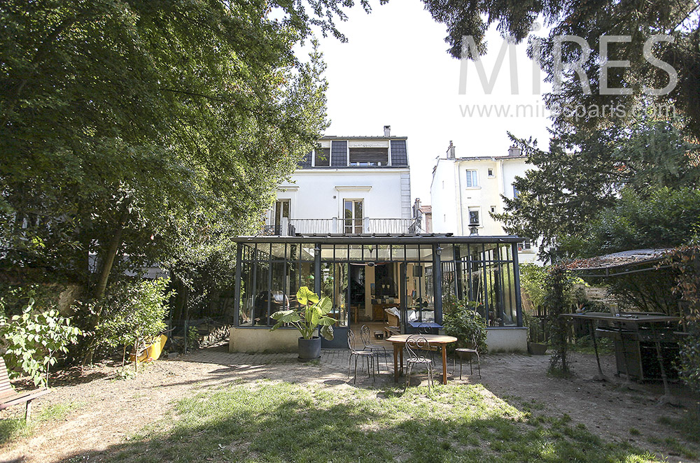 Large veranda on garden. c0218