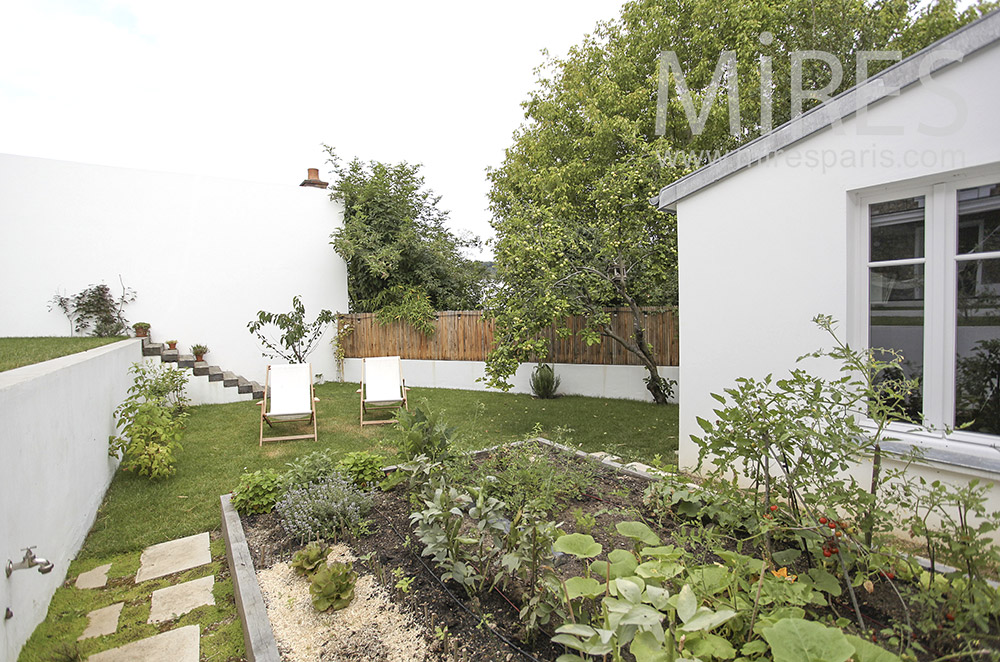 Jardin et potager. C1583
